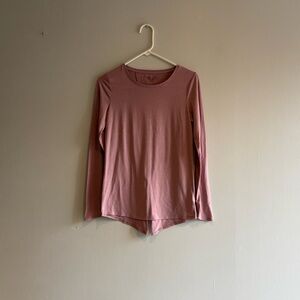 Athleta Women's Essence Tie Back Dusty Rose  Tank Top XXS Activewear